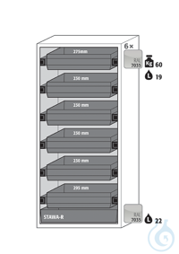Equipment packages S90 6x HF.I.22838_Ndrawerpowder-coated sheet steelRAL 7035...