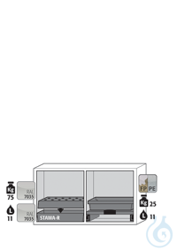 Equipment packages K90 1x EP.ML.19444perforated insertpowder-coated sheet...
