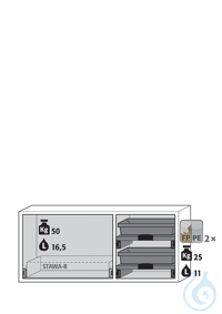 Equipment packages K90 1x EP.ML.29303drawerpowder-coated sheet steelRAL 7035...