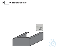 adapter for UFA.20.30 Adaptor for UFA.20.30(+/*) and UFA.025.030height=160mm,...