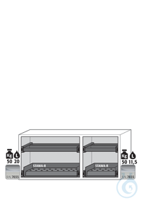 Equipment packages UB90 1x EP.ML.29258drawerpowder-coated sheet steelRAL 7035...