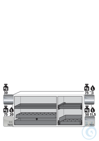 Equipment packages UB90 1x HF.ML.12680shelfpowder-coated sheet steelRAL 7035...