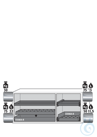 Equipment packages UB90 1x HF.M.12807shelfstainless steel 1.4301, L= 30 kg1x...