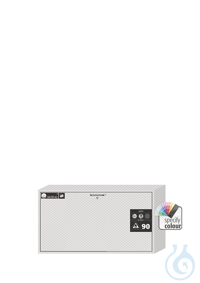 Cabinet type 90 UB90.060.110.050.S Type 90 safety storage under bench...