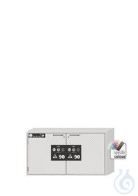 Cabinet type 90 UB90.060.110.050.2S Type 90 safety storage under bench...