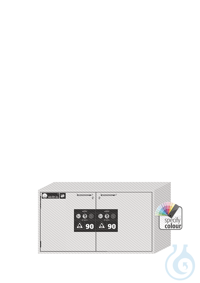 Cabinet type 90 UB90.060.110.ST Type 90 safety storage under bench...