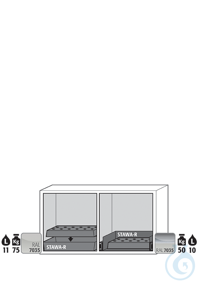Equipment packages UB90 1x EP.ML.19444perforated insertpowder-coated sheet...