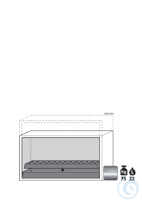 Equipment packages UB90 1x EP.M.8375perforated insertstainless steel 1.4301,...