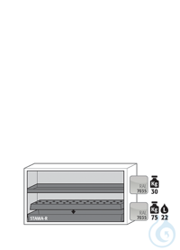 Equipment packages UB90 1x HF.ML.19440shelfpowder-coated sheet steelRAL 7035...