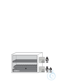 Equipment packages UB90 1x HF.ML.12680shelfpowder-coated sheet steelRAL 7035...