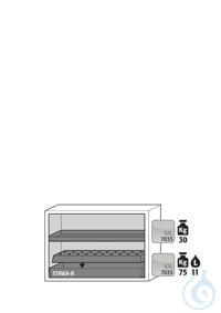 Equipment packages UB90 1x HF.ML.19436shelfpowder-coated sheet steelRAL 7035...