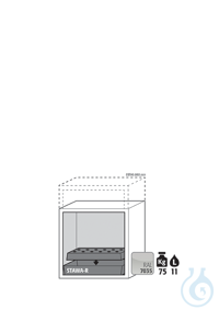 Equipment packages UB90 1x EP.ML.5555perforated insertpowder-coated sheet...