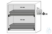Equipment packages CS 2x HF.I.25312_Npull-out shelf AbZsheet steel...
