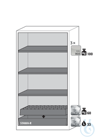 Equipment packages CS 3x HF.I.24770_Nshelf standardpowder-coated sheet...