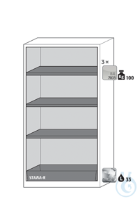 Equipment packages CS 3x HF.I.24770_Nshelf standardpowder-coated sheet...