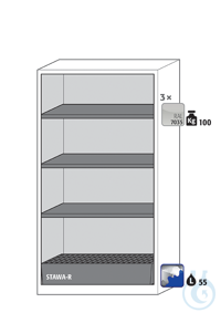 Equipment packages CS 3x HF.I.24770_Nshelf standardpowder-coated sheet...