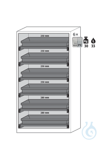 Equipment packages CS 6x HF.I.25312_Npull-out shelf AbZsheet steel...