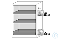 Equipment packages CS 2x HF.I.24717_Nshelf standardsheet steel galvanised,...