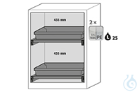 Equipment packages CS 2x HF.I.25311_Npull-out shelf AbZsheet steel...