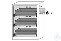 Equipment packages CS 3x HF.I.25311_Npull-out shelf AbZsheet steel...