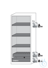 Equipment packages CS 3x HF.I.24717_Nshelf standardsheet steel galvanised,...