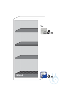 Equipment packages CS 3x HF.I.24718_Nshelf standardpowder-coated sheet...