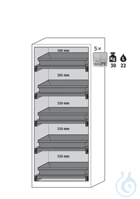 Equipment packages CS 5x HF.I.25311_Npull-out shelf AbZsheet steel...