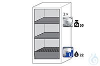 Equipment packages CS 2x HF.I.24663_Nshelf standardsheet steel galvanised,...