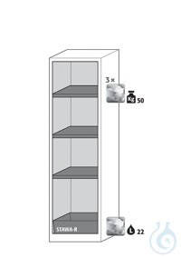 Equipment packages CS 3x HF.I.24663_Nshelf standardsheet steel galvanised,...