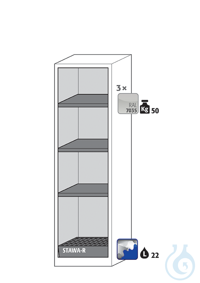 Equipment packages CS 3x HF.I.24664_Nshelf standardpowder-coated sheet...