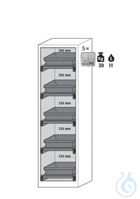 Equipment packages CS 5x HF.I.25310_Npull-out shelf AbZsheet steel...