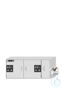 Cabinet SL.060.140.UB.3T Under bench cabinet for acids and alkaliswith 3 wing...