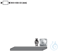 shelf sh.steel galv. for EM B950 944x456x25 Shelf standardsheet steel...