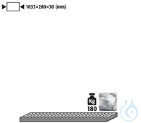 grid as storage level st. galv. for G90 B1200 1033x280x30 Gridas storage...