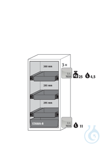 Equipment packages S90 3x HF.I.22805_Ndrawerpowder-coated sheet steelRAL 7035...