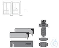 mounting kit for installation of various cabinets in a row mounting kitfor...