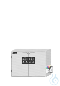 Cabinet SL.080.110.UB.2T Under bench cabinet for acids and alkaliswith 2 wing...