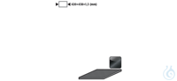 anti-slip rubber mat for UB90/UB30 B590, 1100 and 1400 420x438x1 Anti-slip...