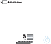 perforated insert st.steel 1.4016 raw for UB90/UB30 B590/1100 417x436x9...