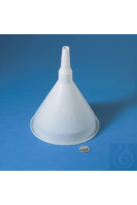 Fasstrichter PP ø 200 mm Transparent. Schnell ablaufend durch steilen 60°...