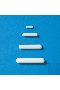 Magnet-Rührstäbchen PTFE ø 9,5x70 mm mit dauermagnetischem Kern und starkem,...