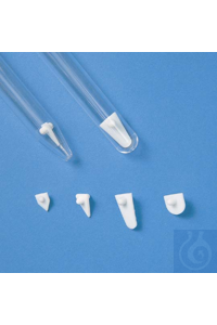 Magnet-Rührstäbchen dreieckig PTFE speziell für Reagenzgläser und...