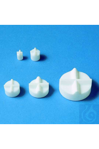 Zylindr.Magnet-Rührer PTFE ø 8x9,5 mm mit dauermagnetischem Kern und starkem,...