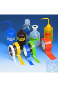 Selbstklebeband PVC 38 mm gelb leicht und dauerhaft beschriftbar, reissfest....