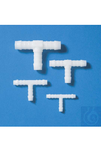 T-Stück POM ø 4 mm weiss, sehr starke Ausführung, temperaturbeständig bis...