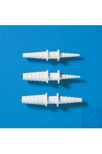 Reduktionsstück PP ø 8-12/4-8 mm weiss, mit konischen Enden. Autoklavierbar...