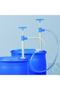 Kolben-Pumpe PP 1000 mm ø 32 mm eine chemikalienbeständige Handpumpe....