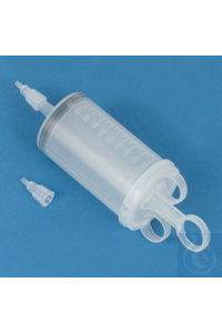 Grosse Spritze PP 200 ml unsteril Unsteril, einzeln verpackt, Skala farblos...