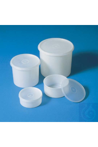 Dose Schnappdeckel PE-LD 0,4 lt natur/durchscheinend, chemikalien- und...