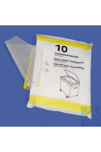 Container-Einlagen PE-LD 800 lt transp. Einlagen für Container, einzeln...